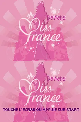 Deviens Miss France (France) screen shot title